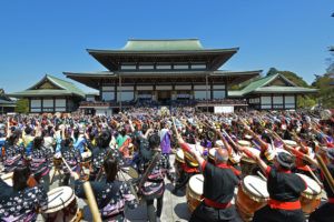 成田山の太鼓祭